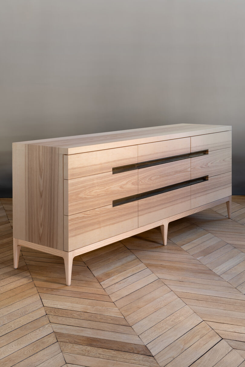 long wooden dresser