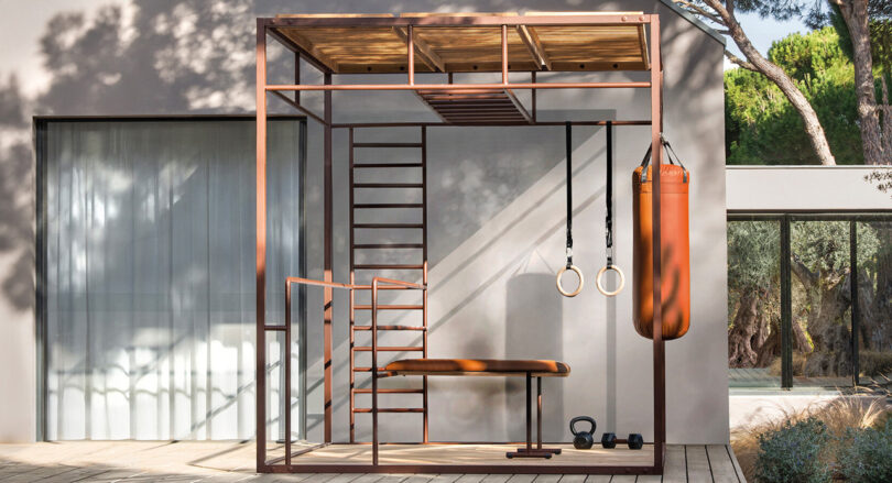 Studio Adolini’s OUT-FIT for Ethimo Flexes the Appeal of Exercising Outdoors