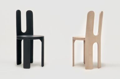 Studio Booboon Launches Curvy, Minimalistic Chairs With Multiple Influences
