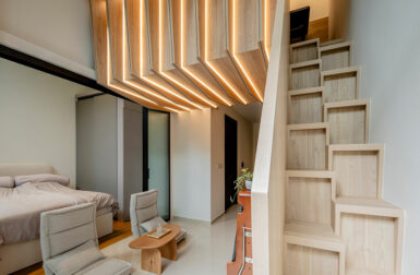 A Tiny Apartment in Singapore Maximizes Space With a New Loft