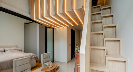 A Tiny Apartment in Singapore Maximizes Space With a New Loft