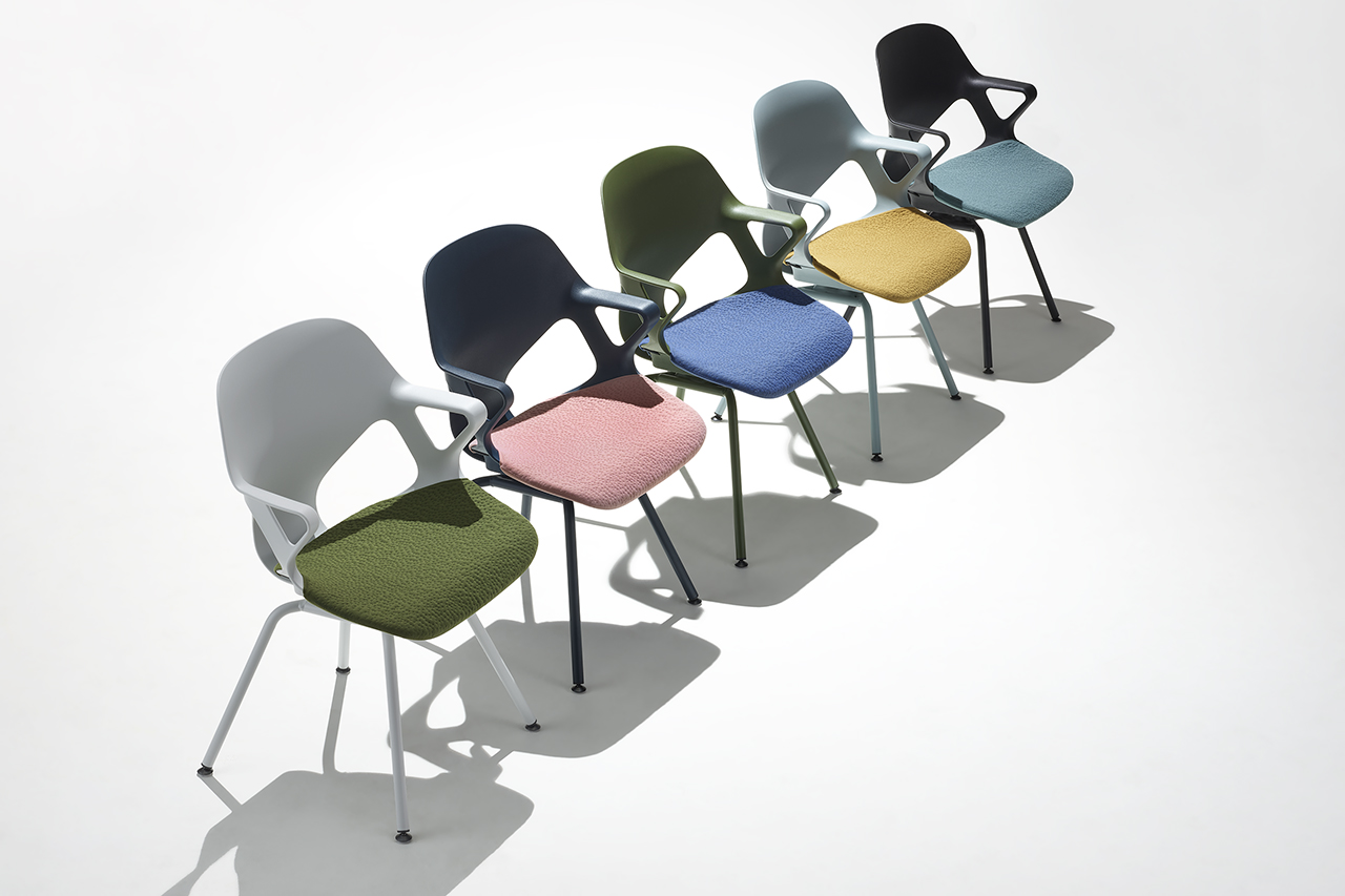 Get Comfortable in the Zeph Side Chair With Its Kinetic Shell