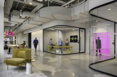 Gensler Goes Big With Experiential Clubhouse Office for Huge