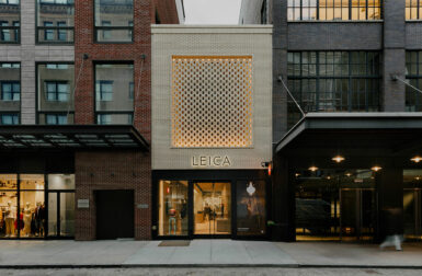 Brick Beguiles in Retail Design for Leica's New Manhattan Store + Gallery