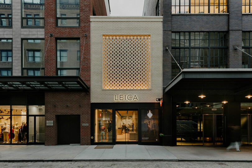 Brick Beguiles in Retail Design for Leica?s New Manhattan Store + Gallery