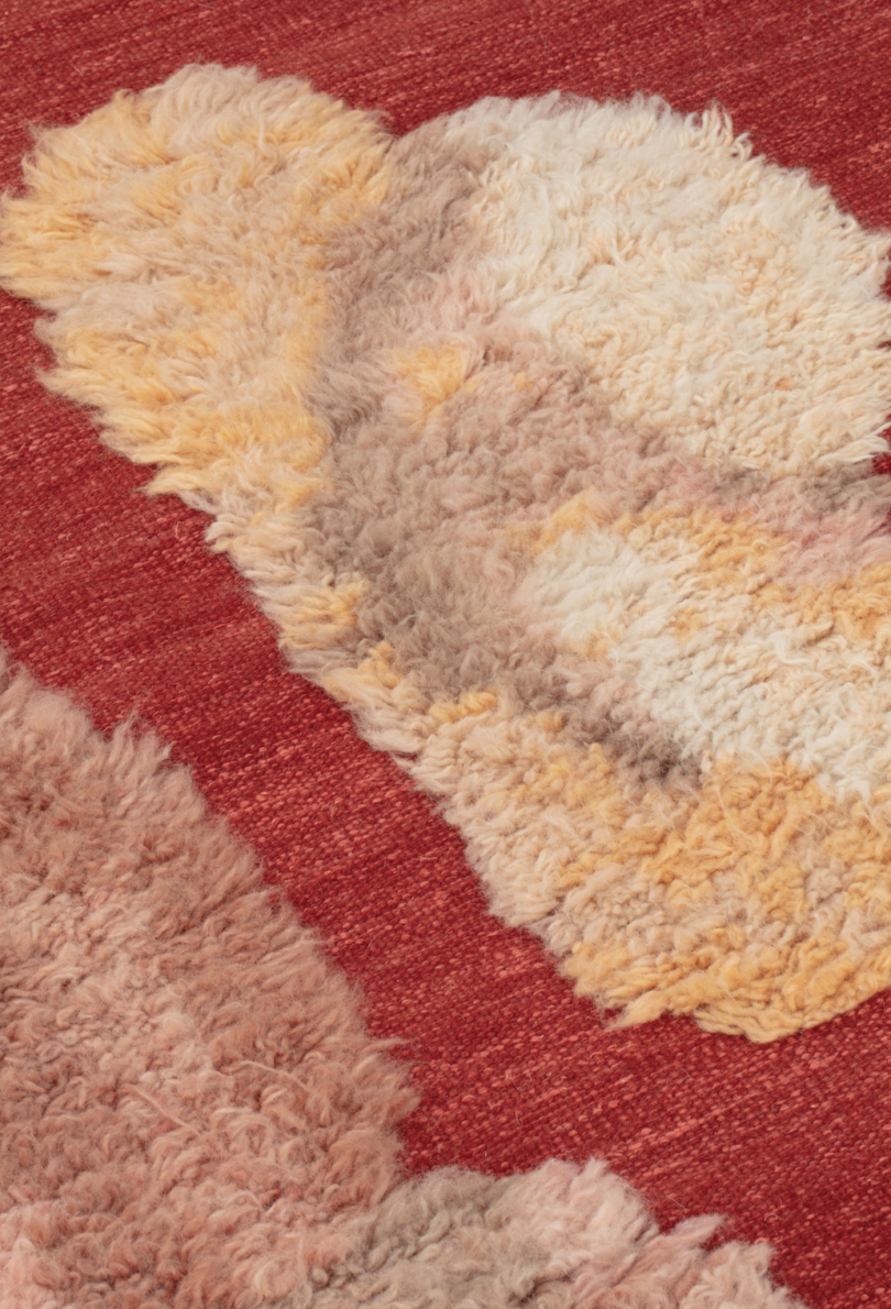 Detail of abstract rug.