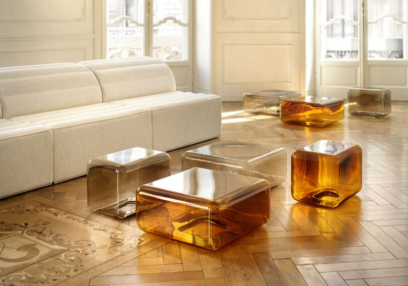 Lokum Tables by Sabine Marcelis Are Glass Jewelry for the Home
