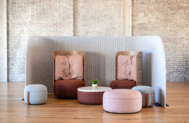 The Dotti Collection’s Soft Curves Round Out Any Lounge Space
