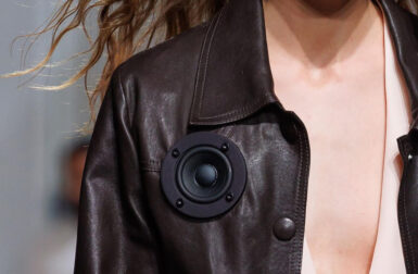 Coperni x Transparent Speaker Jacket Blasts a Nostalgic Tune