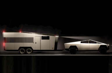 Living Vehicle CyberTrailer Adds a New Sharp Angle to Glamping