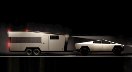 Living Vehicle CyberTrailer Adds a New Sharp Angle to Glamping