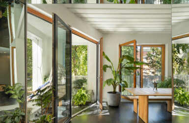 Mini Tower One Brings Nature Indoors in this Passive House in Brooklyn