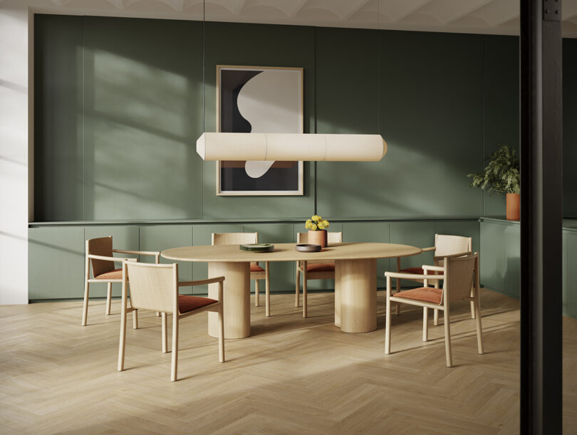 Elegance Exemplified: The Ghia 74 Table + Kata Chair From Arper