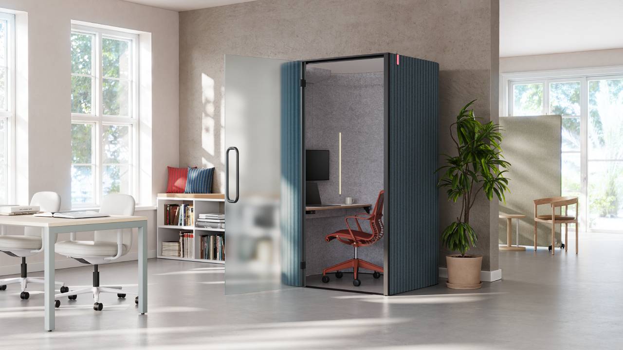 Herman Miller’s Bay Work Pod Blends Form and Function