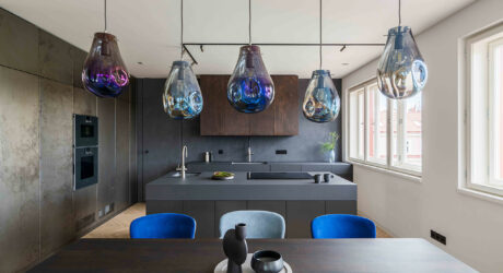 A Prague Rooftop Apartment Inspired by the City’s Skyline