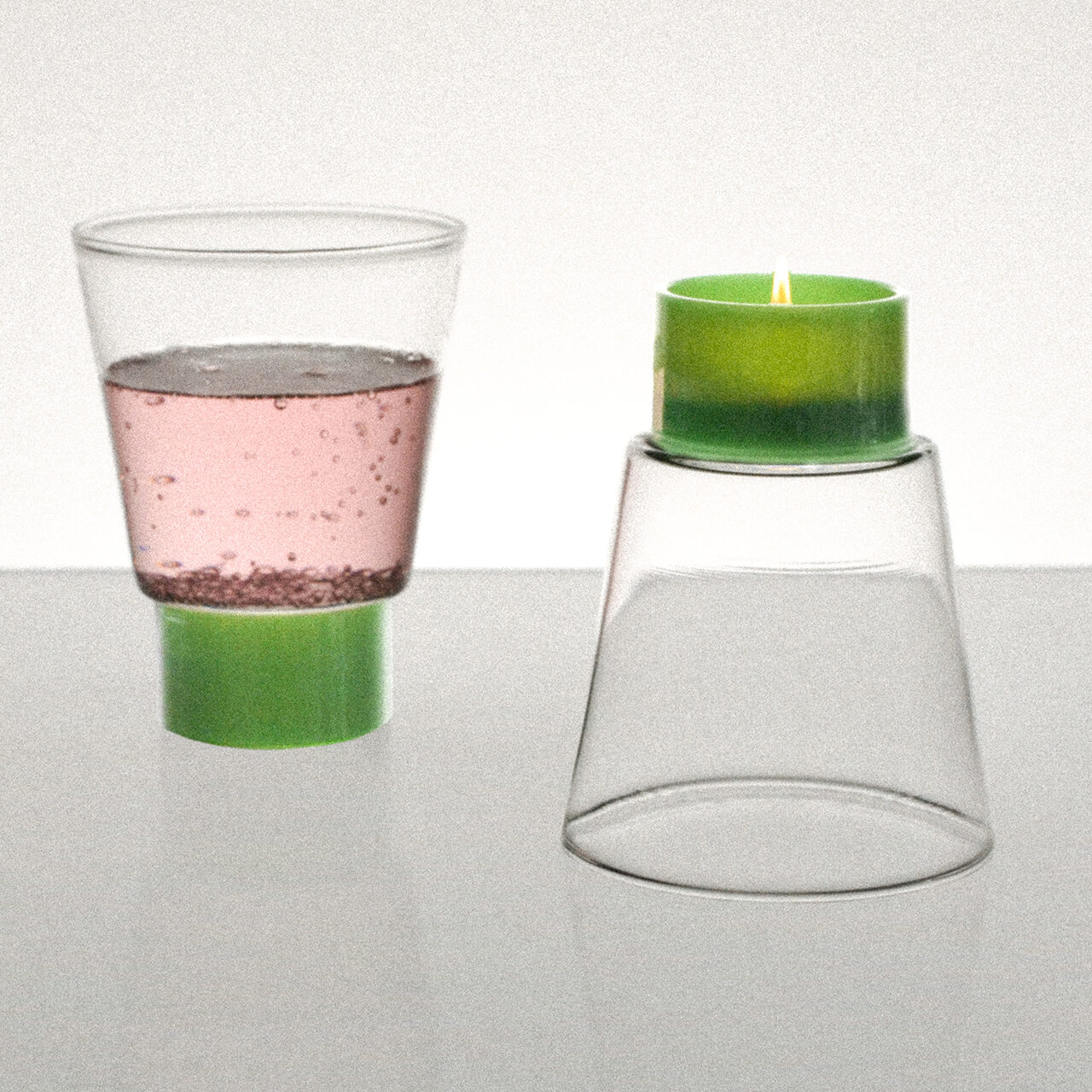 Podio Glassware From Traga Is Simply Elemental