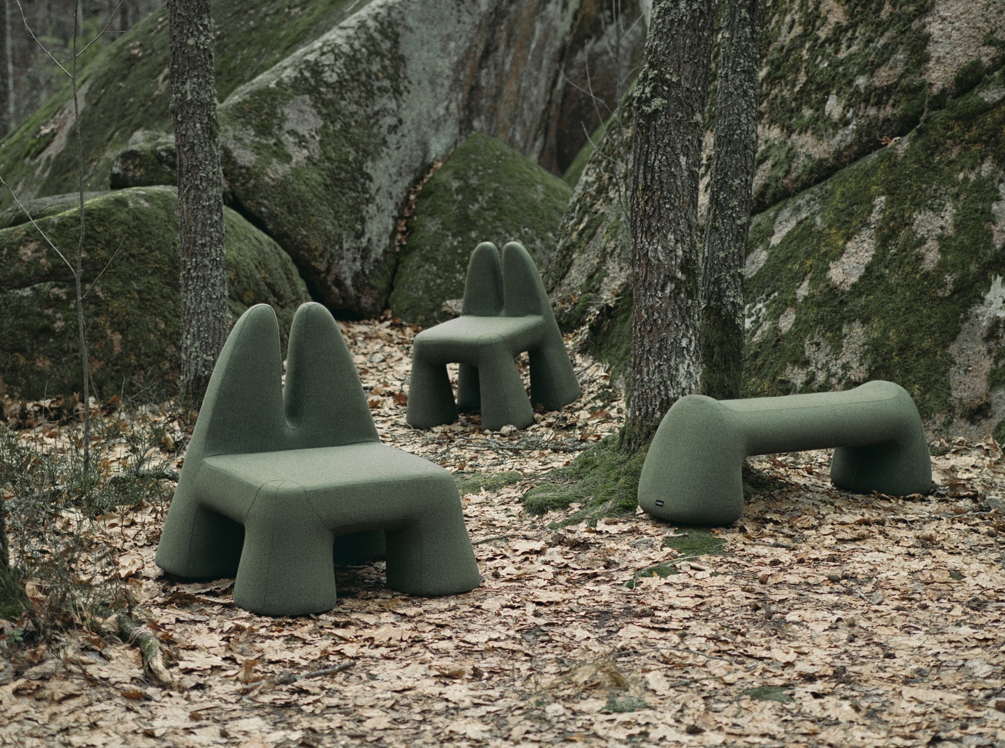 Faina Design Reimagines a Mythical Forest Dweller Into Furniture