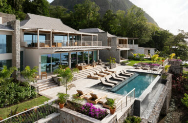 Rent Out Art-Filled Residence at Saint Lucia's Sugar Beach Resort