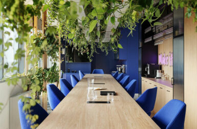An Open-Plan Office in Warsaw Is a Hub Filled With Vibrant Color
