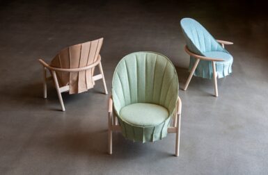 The HidaHida Chair Is Draped in Japanese + Scandinavian Artistry