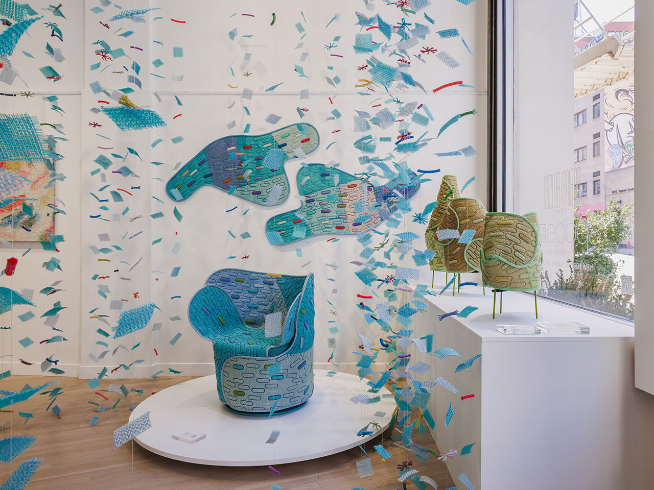 Textile Offcuts Are Reimagined by Nendo for the Hana-arashi Exhibition