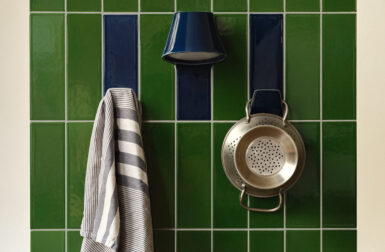 These Ceramic UU Tiles by Unknown, Untitled Double as Hooks and Lamps