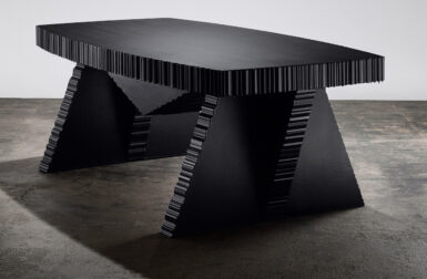 Yuta Takahashi Sculpts Styrofoam Into Statement With the VTNA Table