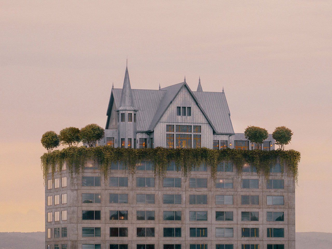Philippe Starck Scribes a Narrative Behind the Surrealist Maison Heler Hotel
