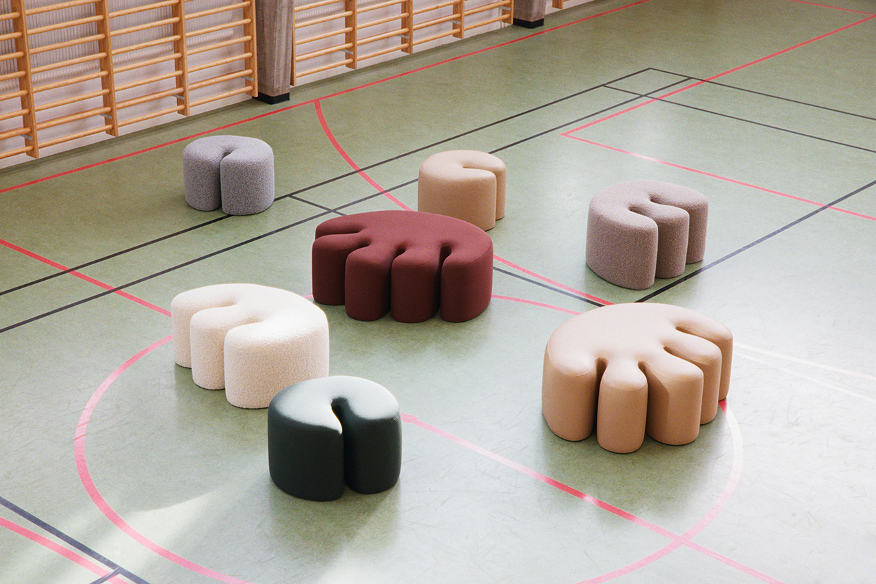 Palma Pouf by Kusheda Mensah for Hem Brings the Outside In