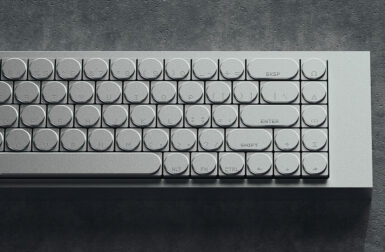 Cleaver Is a Brutalist-Inspired Keyboard Made From a Block of Aluminum