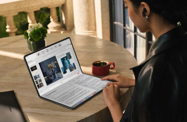 Huawei's New Laptop Is One Giant Foldable Screen
