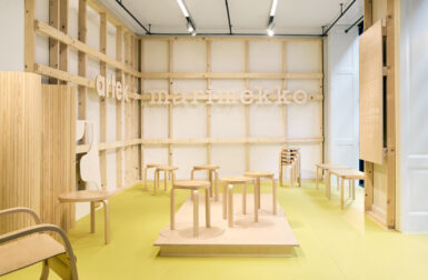 Marimekko Brings Bold Pattern Play to Artek’s Birchwood Classics