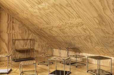Henry Julier Brings Danish Paper Cord to USM's Iconic Modular System