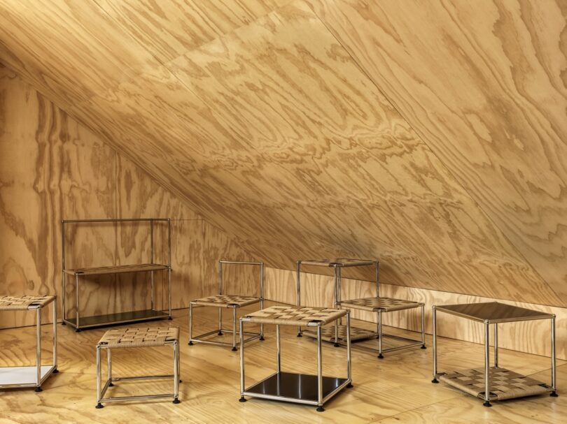 Henry Julier Brings Danish Paper Cord to USM’s Iconic Modular System