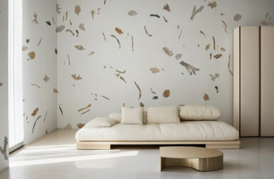 Calico’s New Wallpapers Are a Coastal Dream With Shells, Shimmer + Seafoam