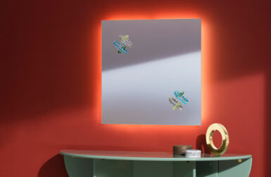 Hooptical Mirrors Created Optical Illusions With Glass Rings