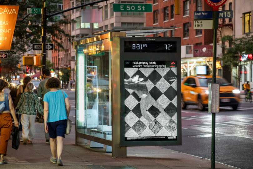 Paul Anthony Smith’s Photographs Surprise at 300 City Bus Stops