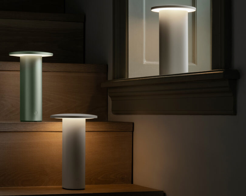 The Solae Lamp by Cecilie Manz for Fritz Hansen Steps Outside