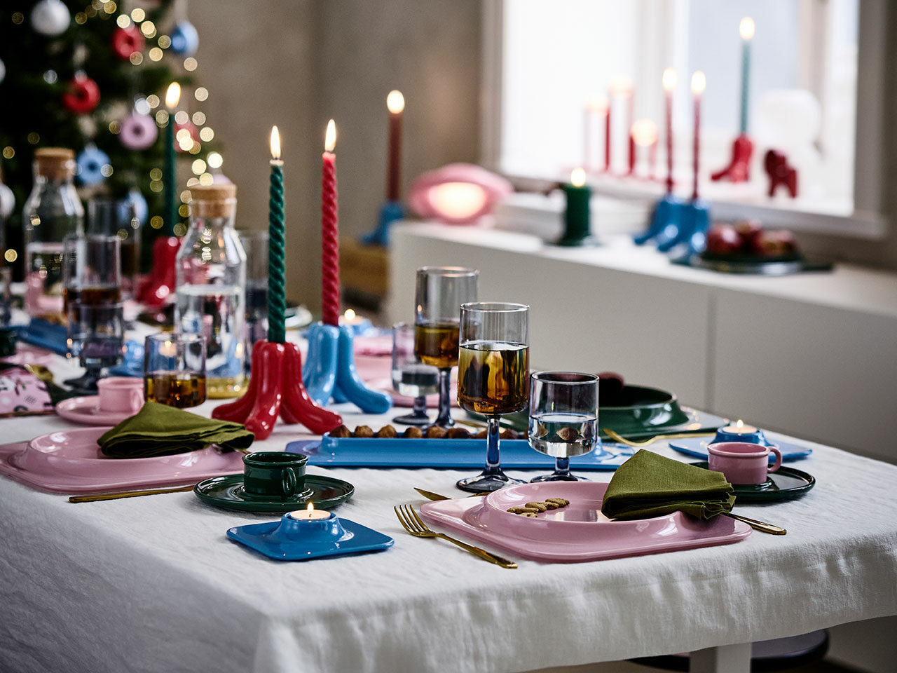 IKEA + Gustaf Westman Reframe Festive Rituals With Fresh Tableware Collection