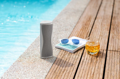 Ross Lovegrove Designs a Portable Version of His Iconic KEF Muon Hifi Speaker