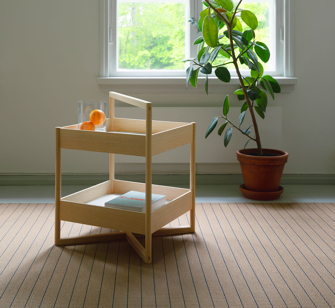 Taso Tray Table by Cecilie Manz Transitions Between Spaces