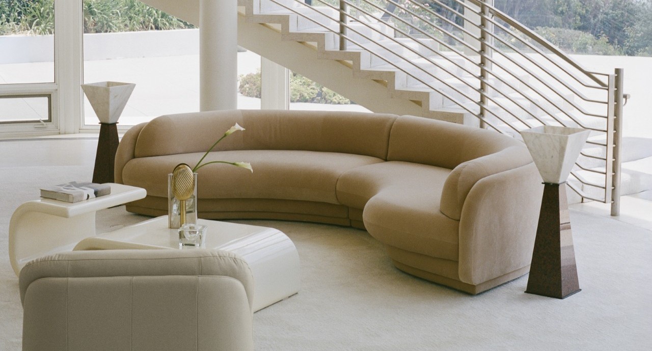 Ellison Studios + Night Palm's Poet Sofa for Decadent Lounging