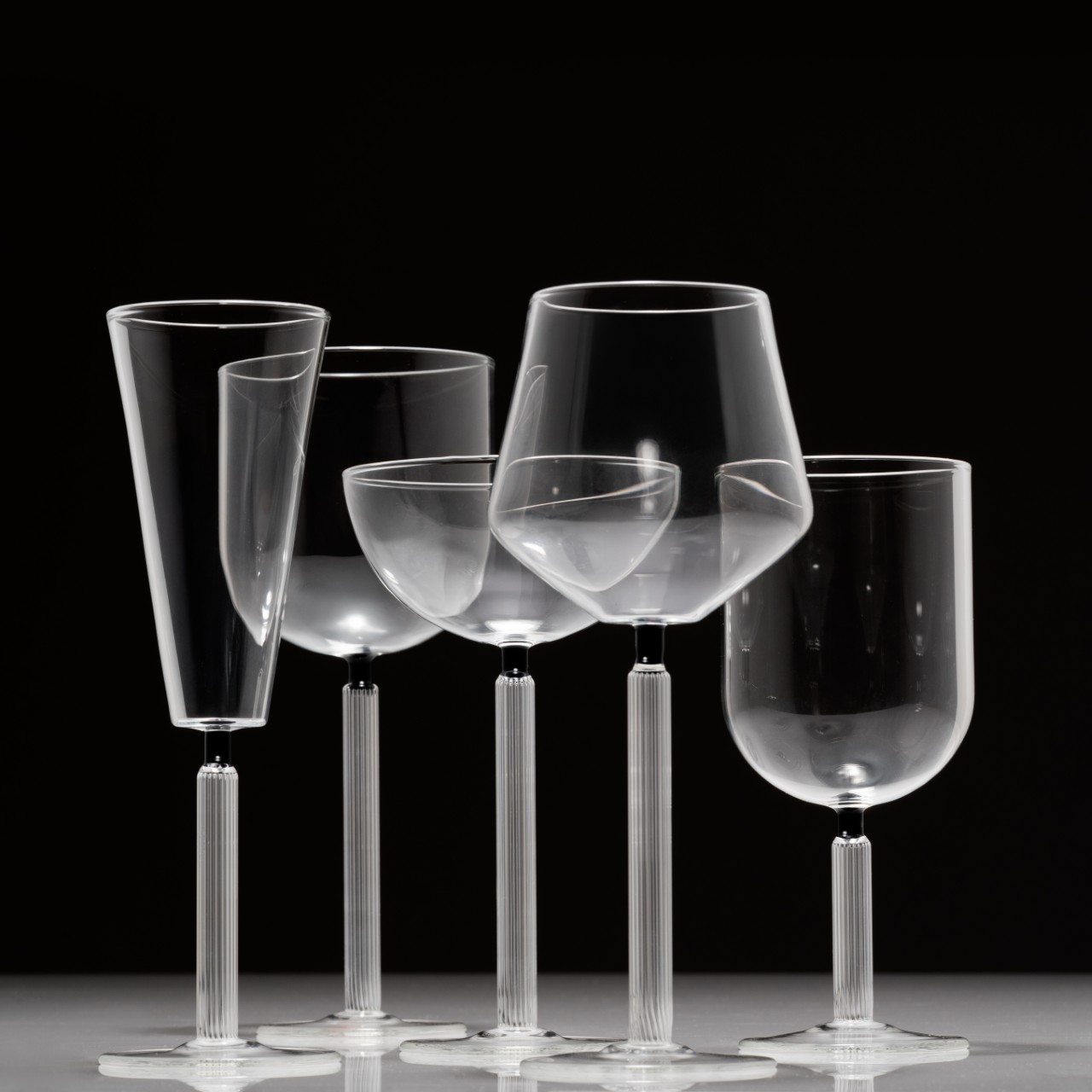 f f e r r o n e Marks 25 Years With Dazzling New Glassware Collections