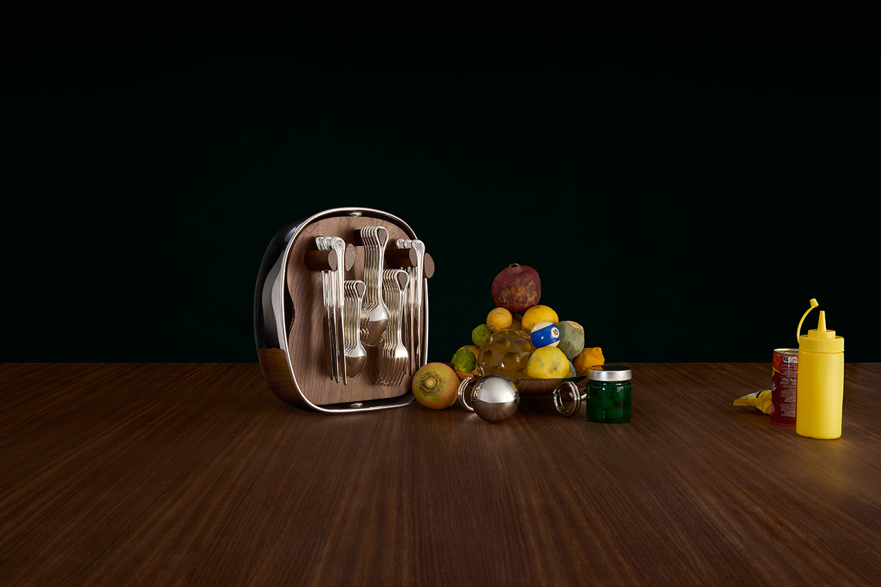 Charlotte Chesnais + Maison Christofle Present Carrousel Flatware