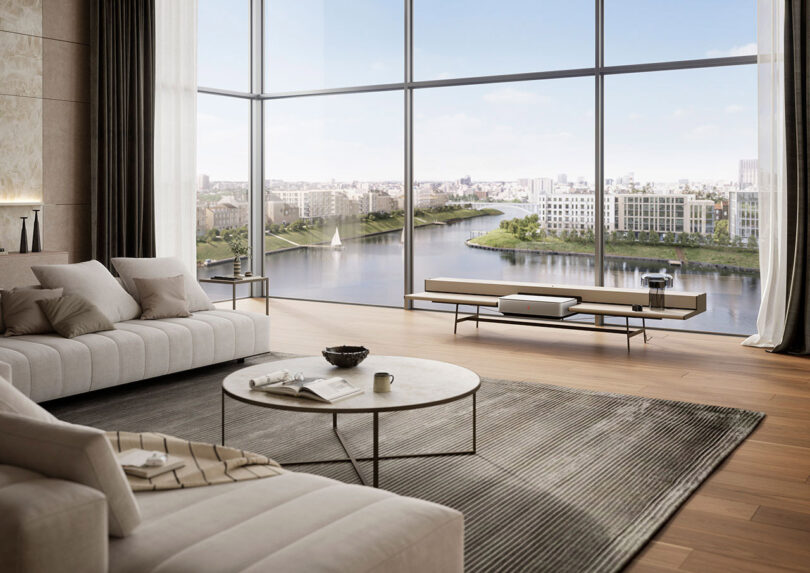 Movie Magic: The Lumina Sideboard from YOMEI and LEICA