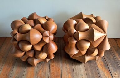 Laszlo Tompa Turns Geometry Into Sculpture Boxes With an Illusion