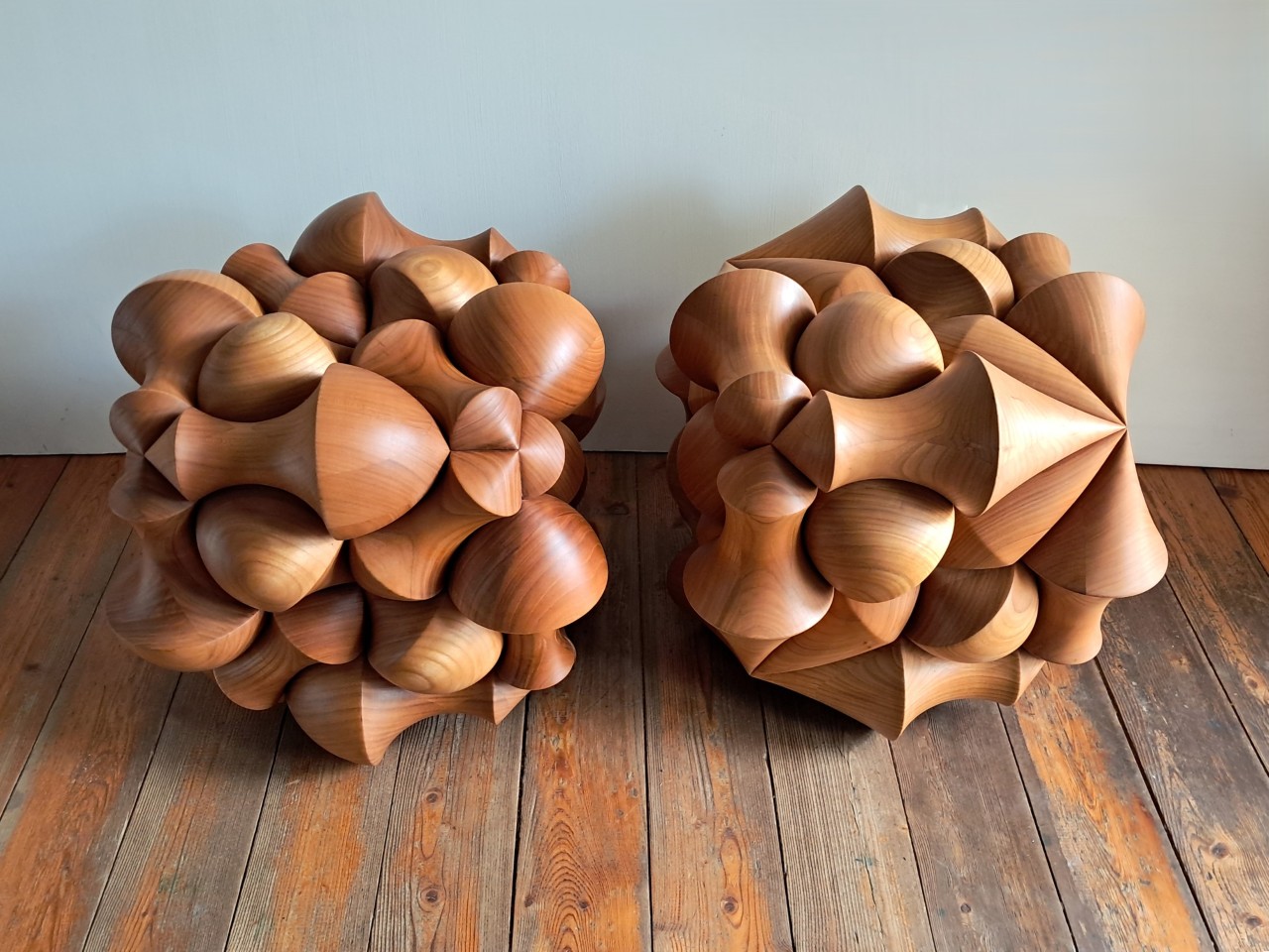 Laszlo Tompa Turns Geometry Into Sculpture Boxes With an Illusion