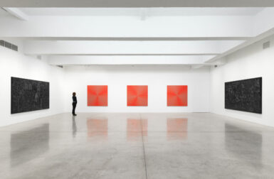 Get Closer to Analia Saban’s New Paint-Woven Work