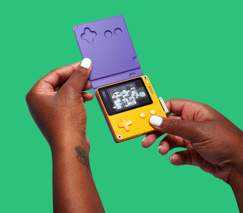 Nostalgic Gaming Abounds With Handheld Playdate Console