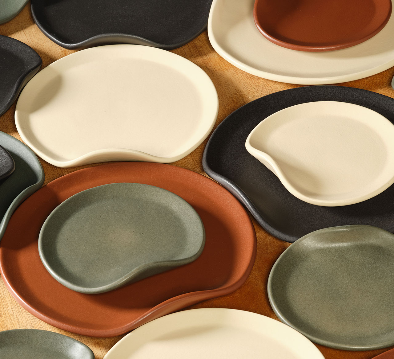 Office of Tangible Space Revisits Mid-Century Modern Serveware